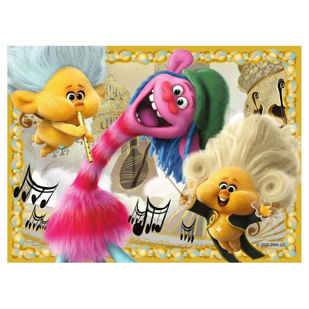 Trolls 2 World Tour 4 in Box Jigsaw Puzzles Extra Image 1