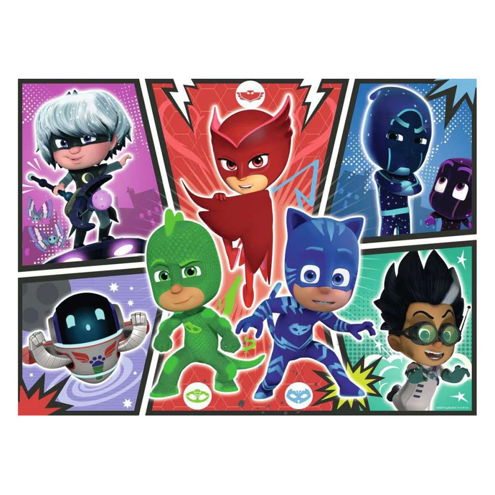 PJ Masks 60pc Glow In The Dark Jigsaw Puzzle Extra Image 1