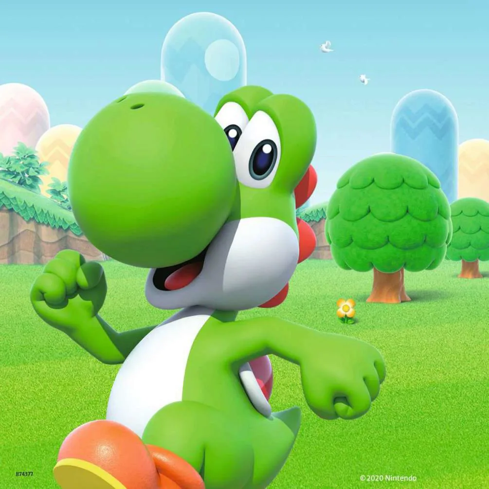 Super Mario 3 x 49pc Jigsaw Puzzles Extra Image 1