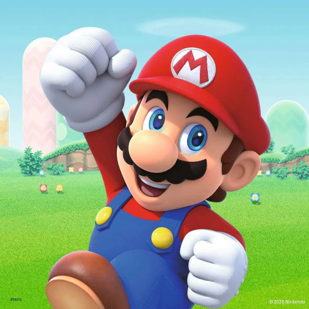 Super Mario 3 x 49pc Jigsaw Puzzles Extra Image 2