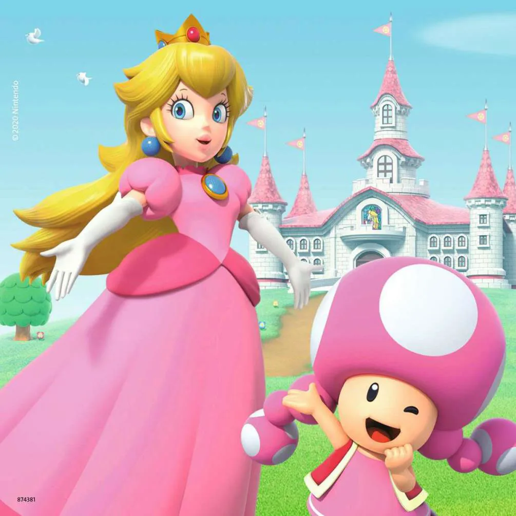 Super Mario 3 x 49pc Jigsaw Puzzles Extra Image 3
