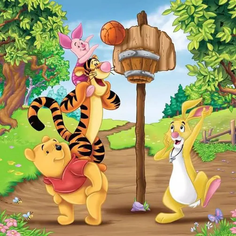 Winnie the Pooh 3 x 49pc Jigsaw Puzzles Extra Image 1