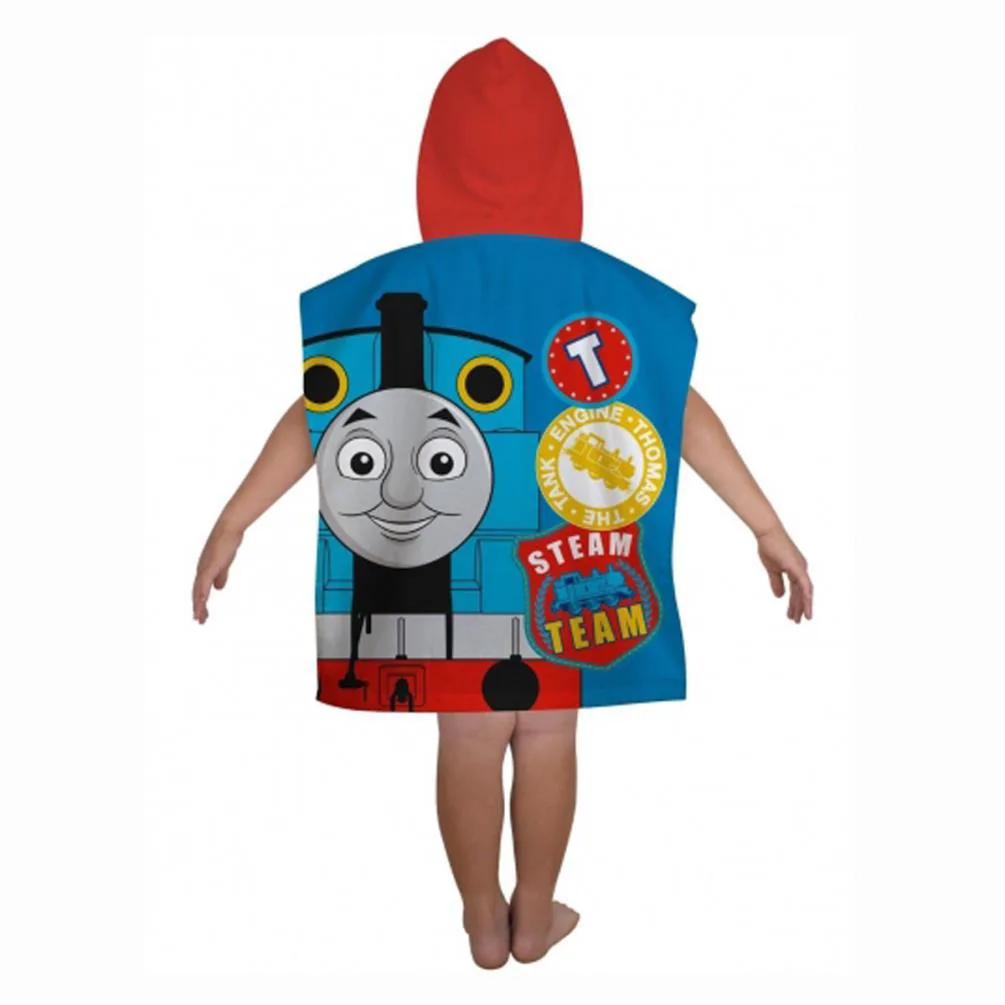 Thomas & Friends Hooded Towel Poncho Extra Image 1