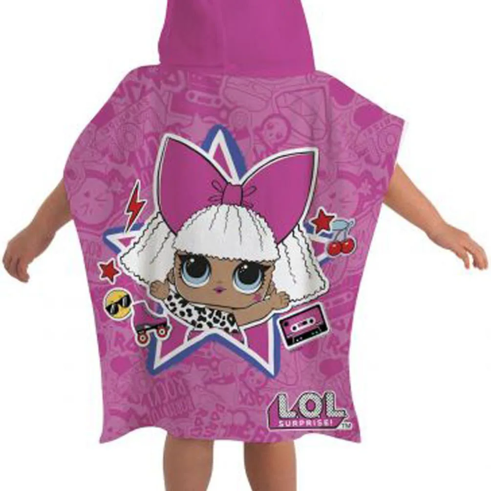 LOL Surprise BFF Sing It Hooded Towel Poncho Extra Image 1