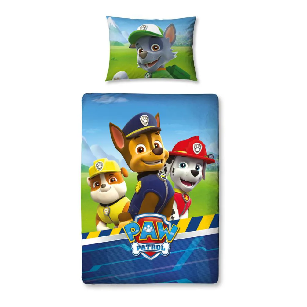 Paw Patrol Rescue Junior Panel Duvet Cover Set Extra Image 1