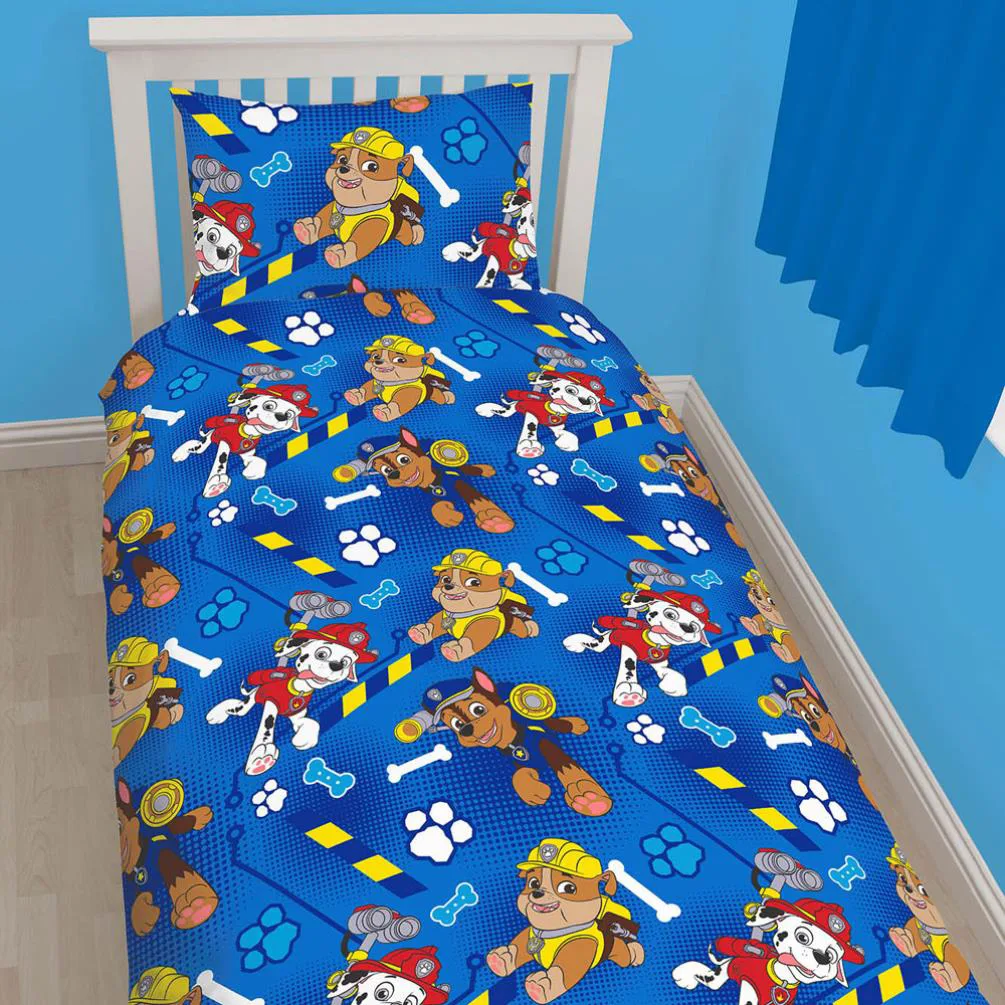 Paw Patrol Rescue Reversible Single Duvet Cover Set Extra Image 2