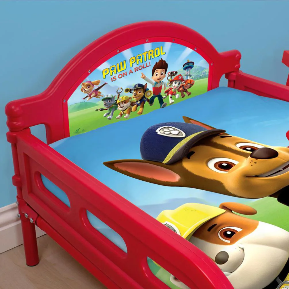Paw Patrol Rescue Toddler Bed Extra Image 2