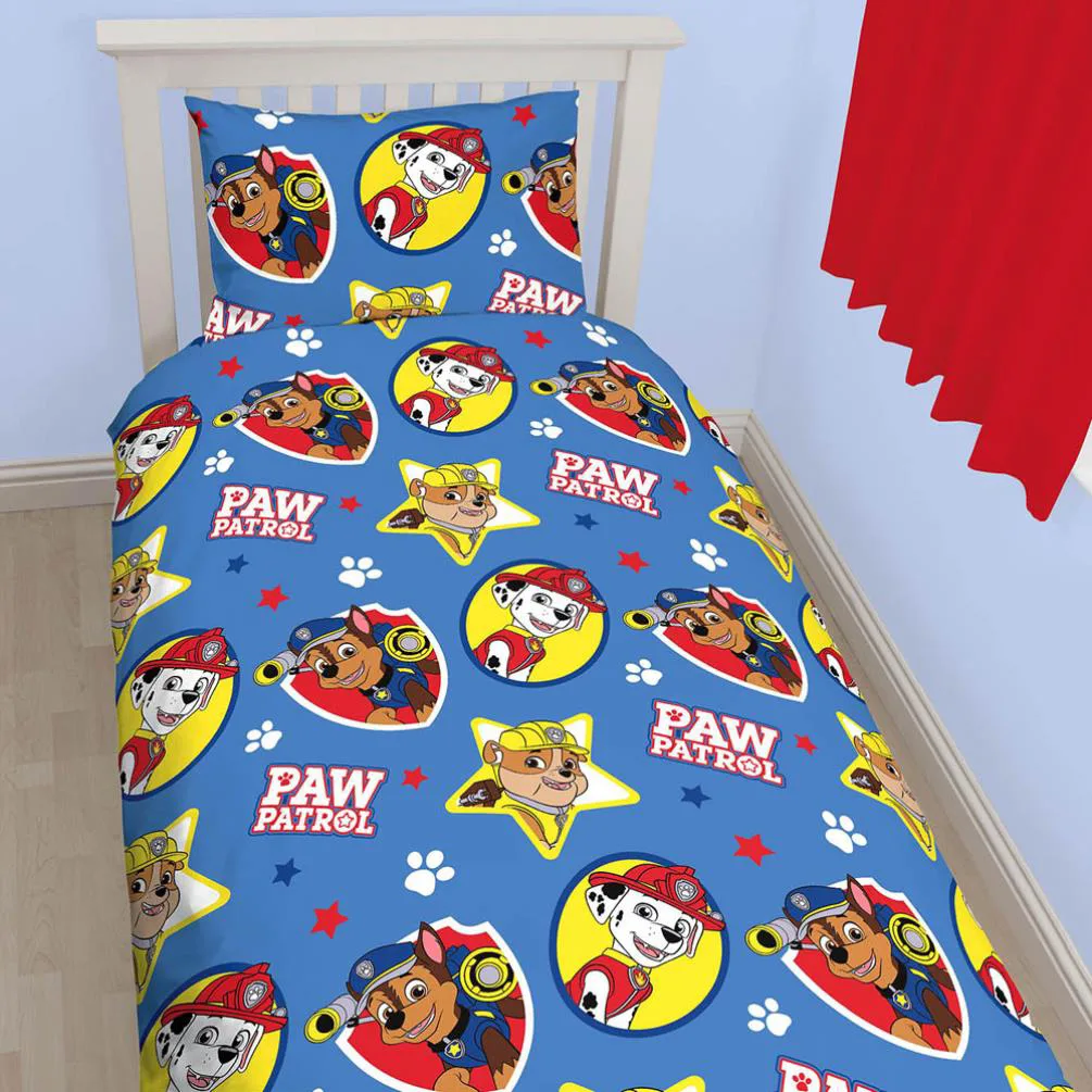 Paw Patrol Pawsome Reversible Single Duvet Cover Set Extra Image 2