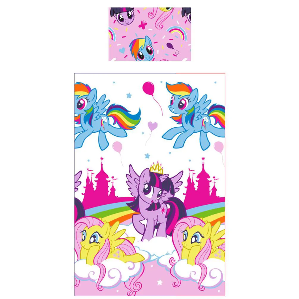 My Little Pony Equestria Reversible Single Duvet Cover Set Extra Image 1
