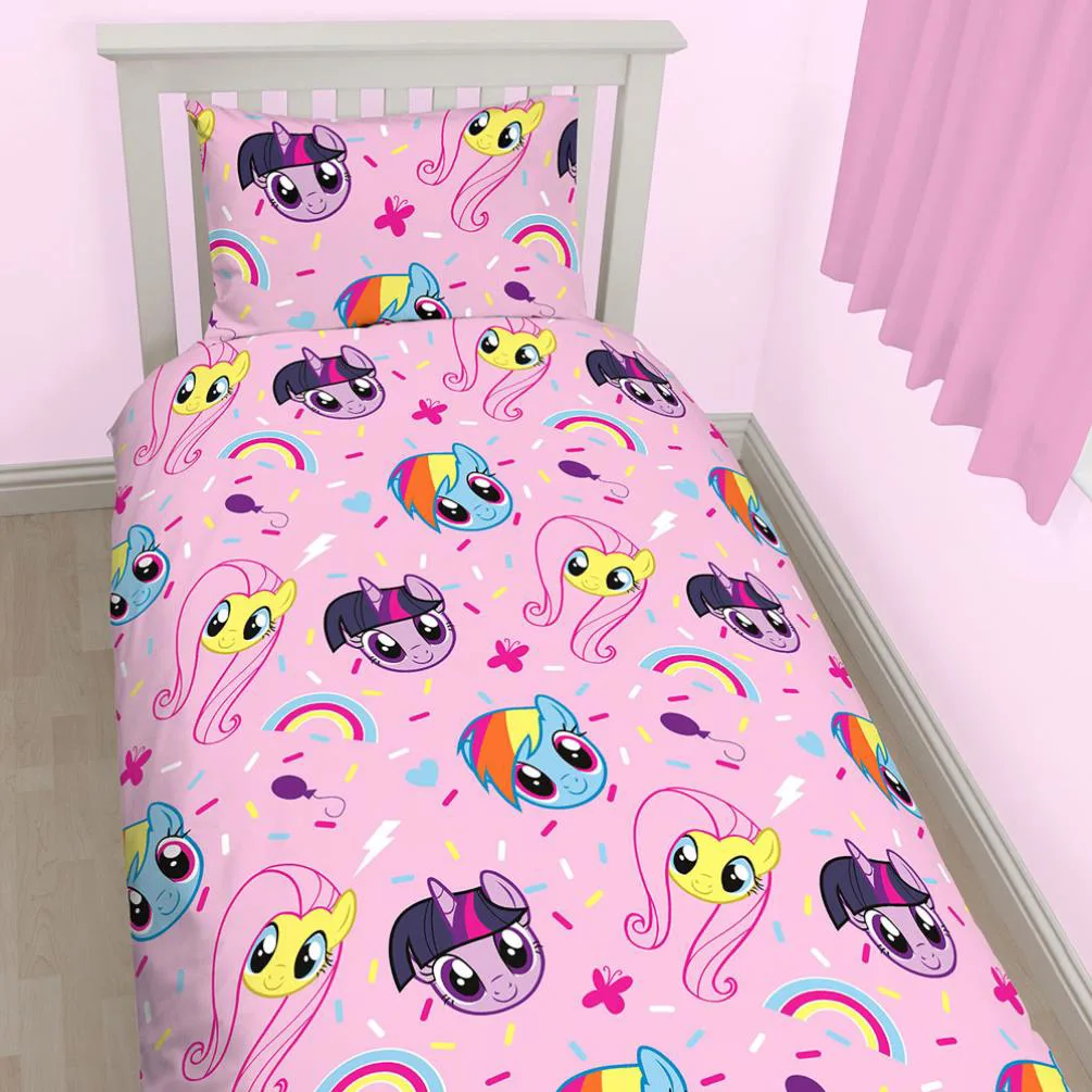 My Little Pony Equestria Reversible Single Duvet Cover Set Extra Image 2