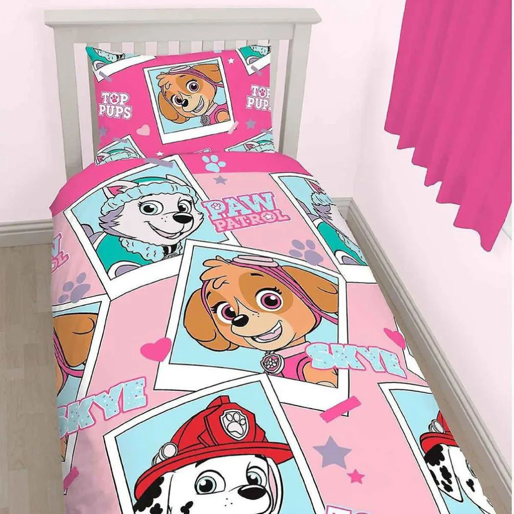 Paw Patrol Stars Reversible Single Duvet Cover Set Extra Image 2