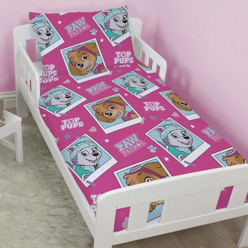 Paw Patrol Stars Junior Rotary Duvet Cover Set Extra Image 1
