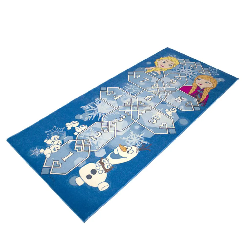 Disney Frozen Hopscotch Game Rug Extra Image 1