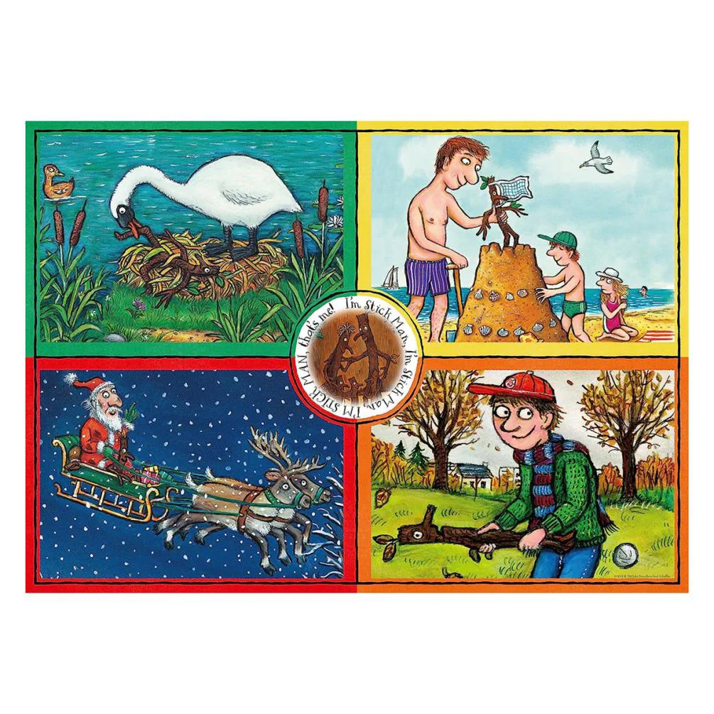 Stickman 24pc Giant Floor Jigsaw Puzzle Extra Image 1