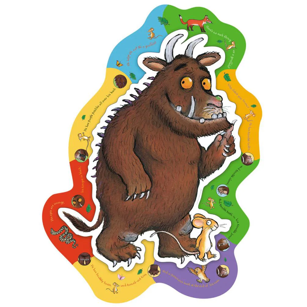 The Gruffalo 24pc Giant Shaped Floor Jigsaw Puzzle Extra Image 1