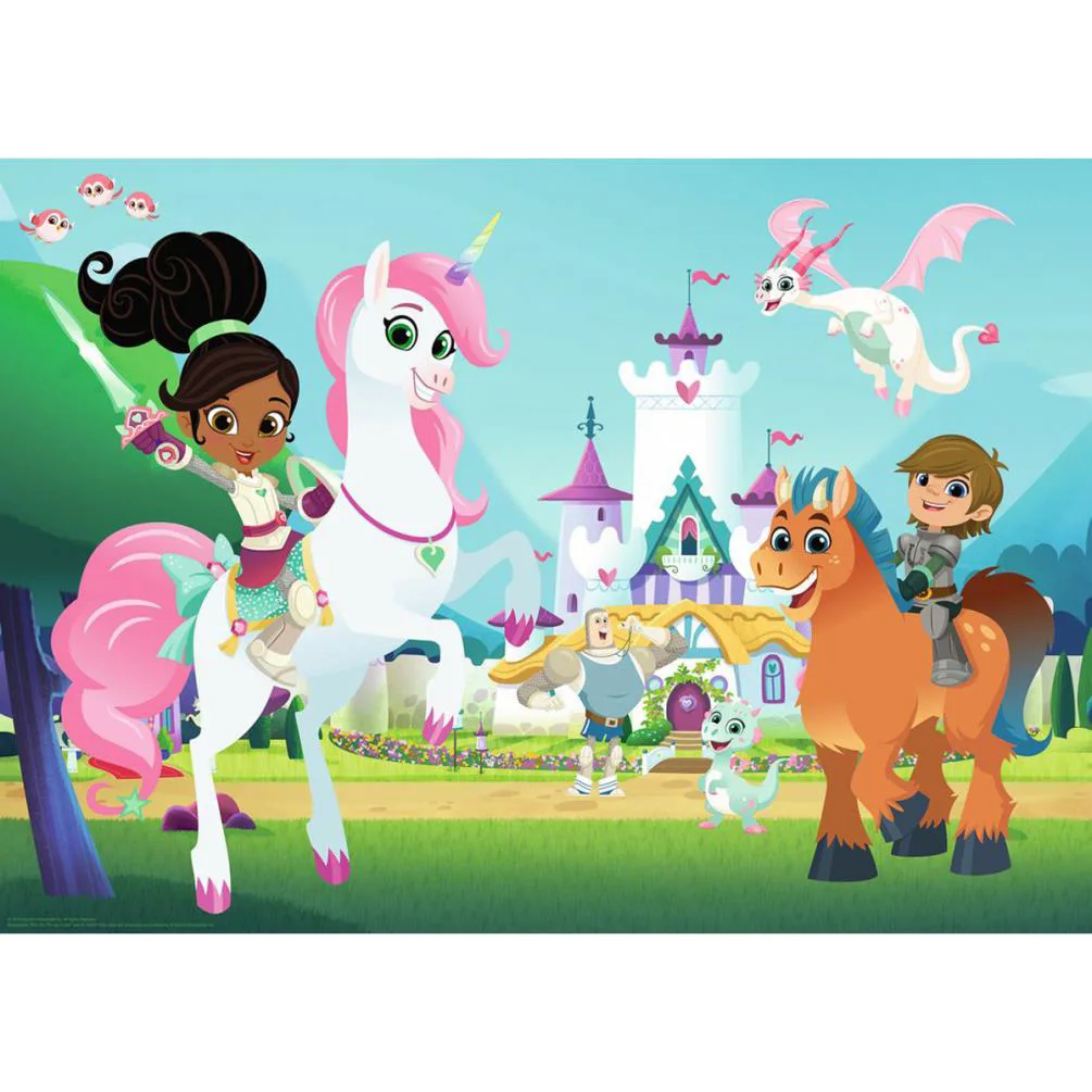 Nella The Princess Knight 24pc Giant Floor Jigsaw Puzzle Extra Image 1