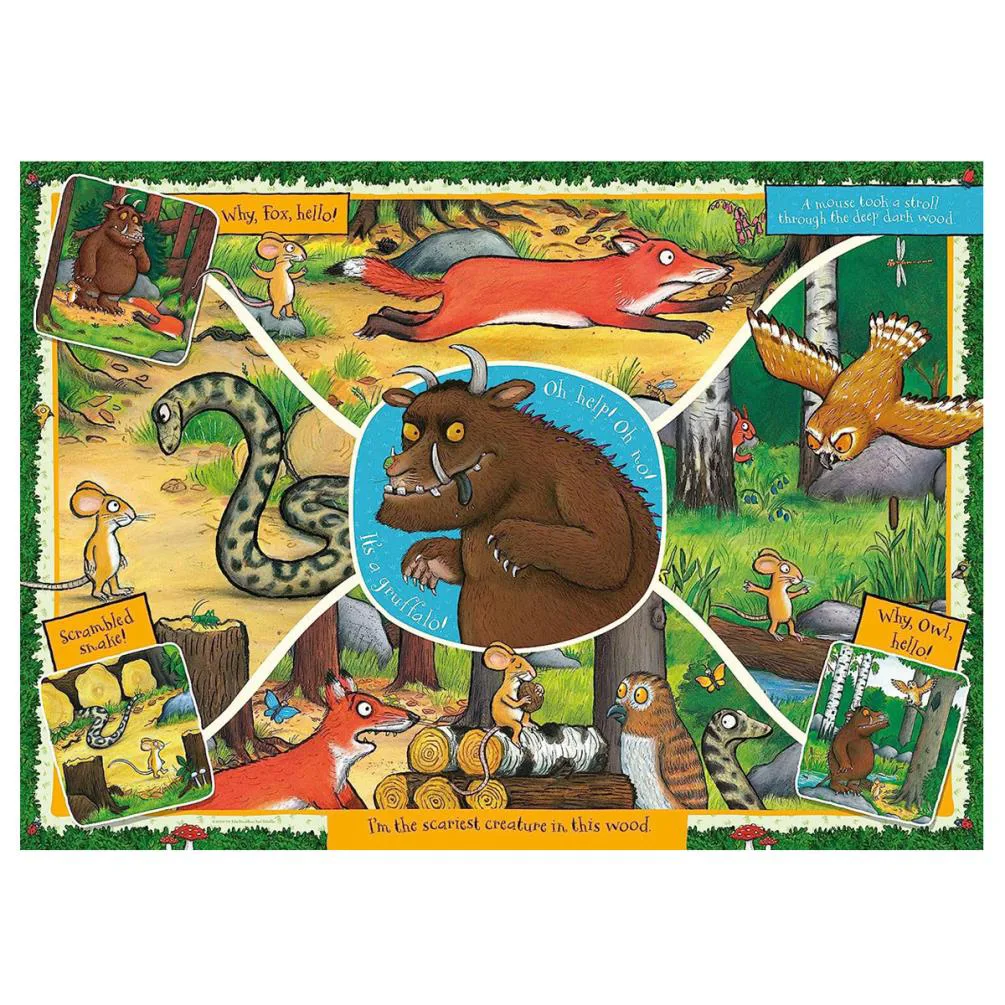 The Gruffalo 24pc Giant Floor Jigsaw Puzzle Extra Image 1
