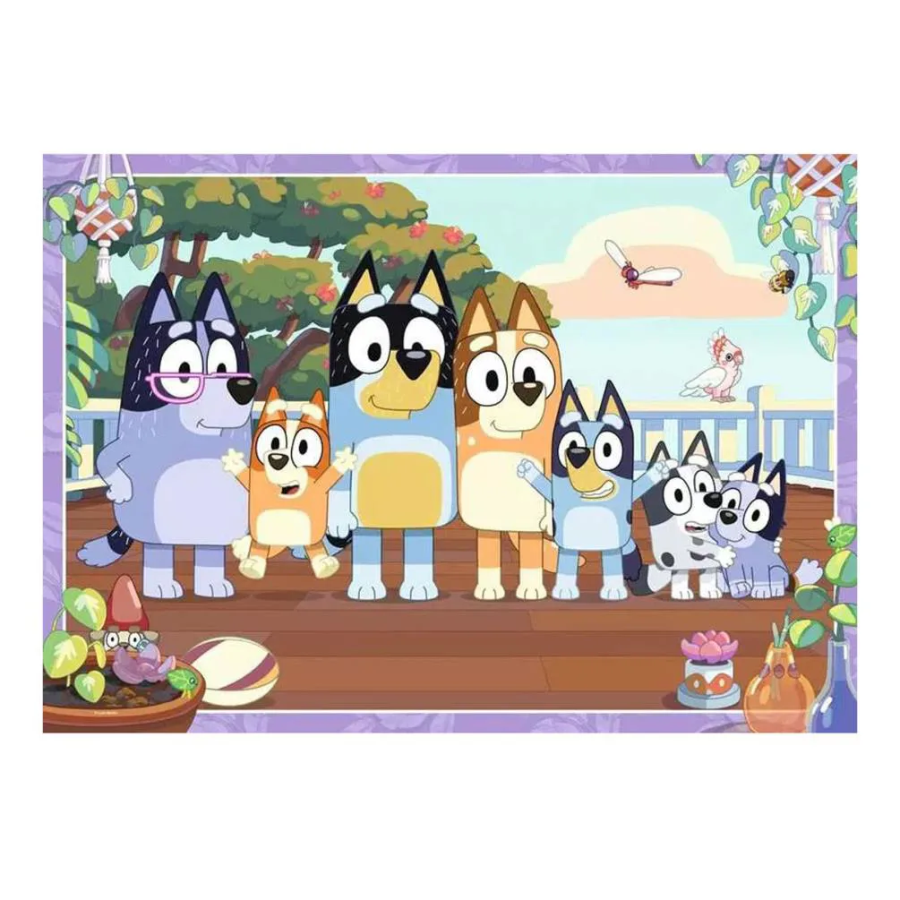 Bluey 24pc Giant Floor Jigsaw Puzzle Extra Image 1
