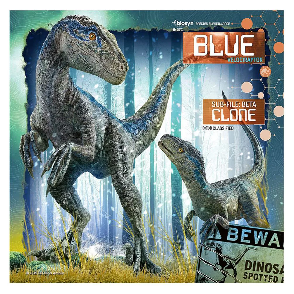 Jurassic World Dominion 3x 49pc Jigsaw Puzzles Extra Image 1