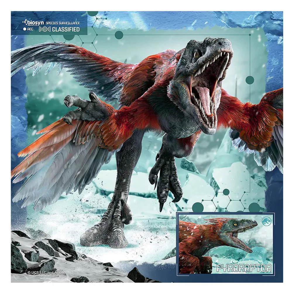 Jurassic World Dominion 3x 49pc Jigsaw Puzzles Extra Image 3