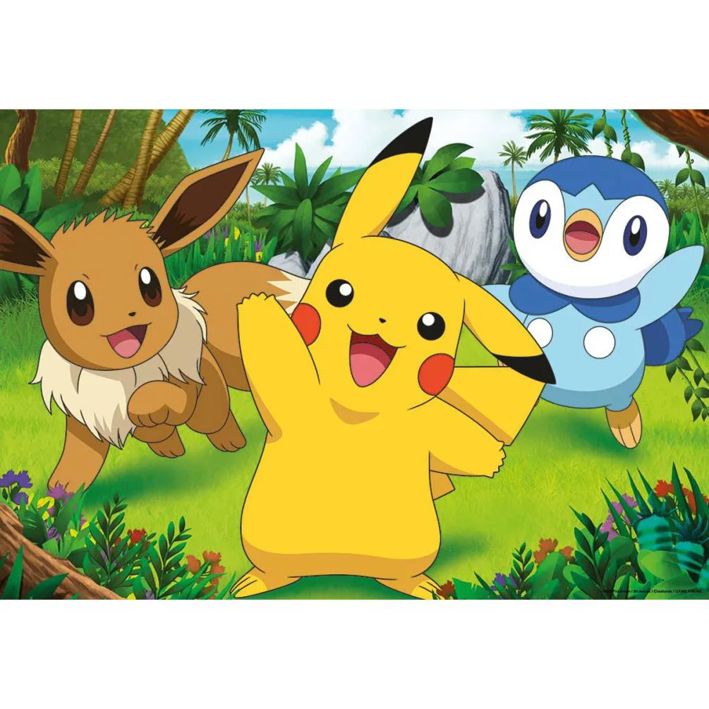 Pokemon 2 x 24pc Jigsaw Puzzles Extra Image 1