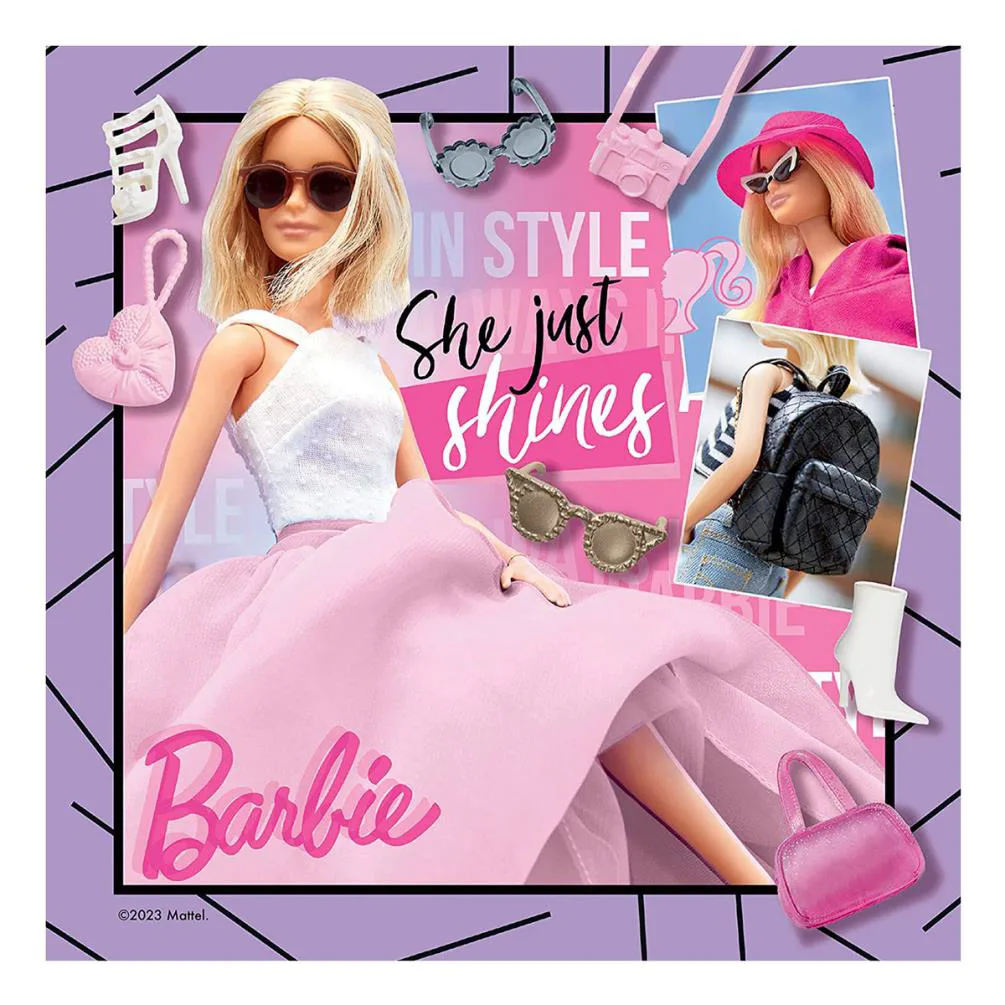 Barbie 3 x 49pc Jigsaw Puzzles Extra Image 2