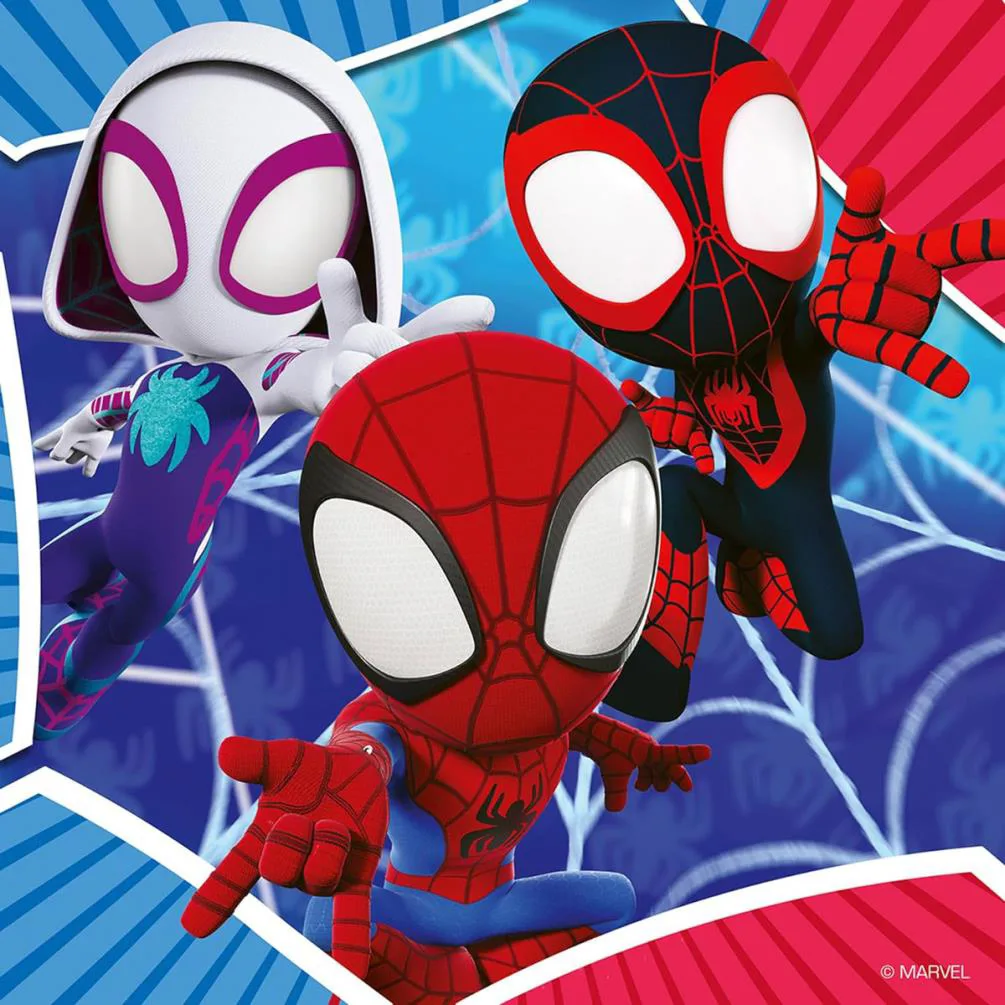 Spidey & His Amazing Friends 3 x 49pc Jigsaw Puzzles Extra Image 1
