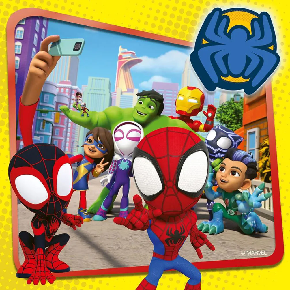 Spidey & His Amazing Friends 3 x 49pc Jigsaw Puzzles Extra Image 2