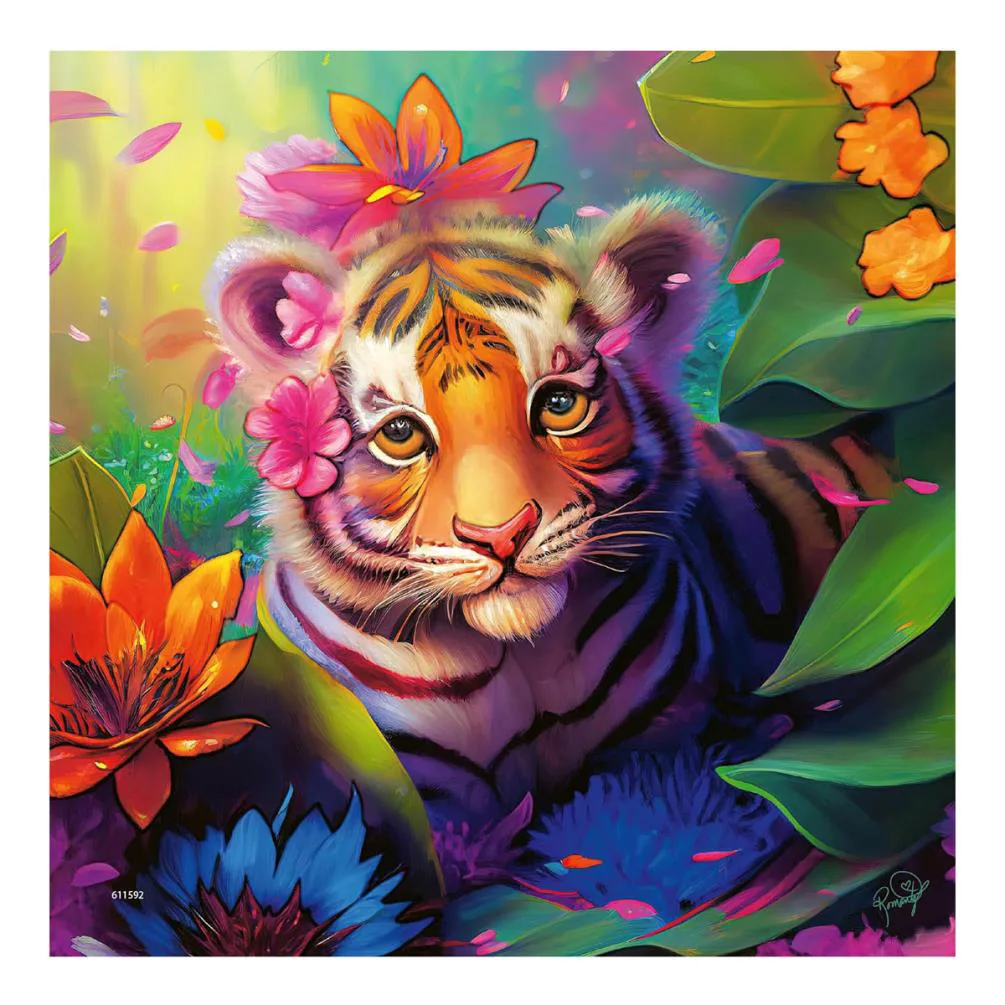 Jungle Babies 3 x 49pc Jigsaw Puzzles Extra Image 1