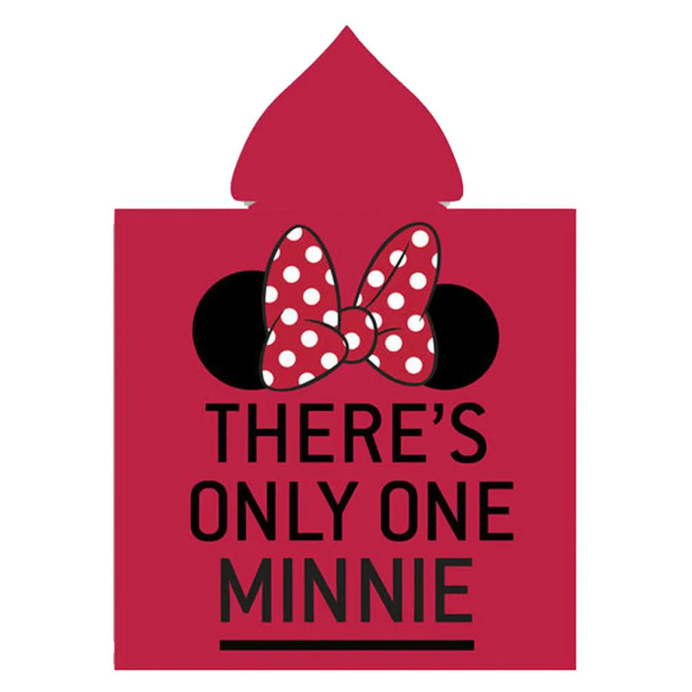 Minnie Mouse Hooded Towel Poncho Extra Image 1