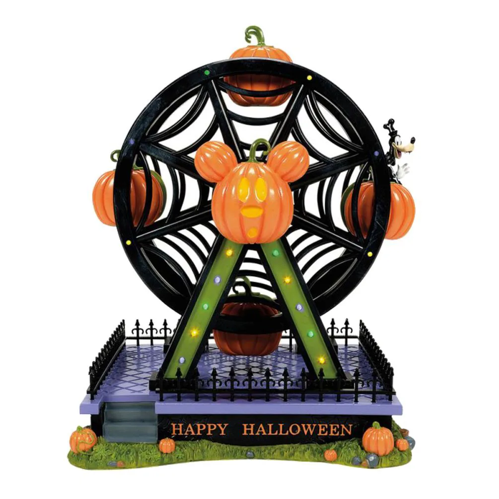 Disney Pumpkintown Illuminated Ferris Wheel Extra Image 1