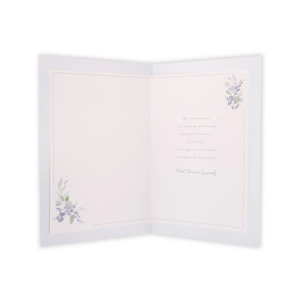 Loss of Your Wife Sympathy Card Extra Image 1