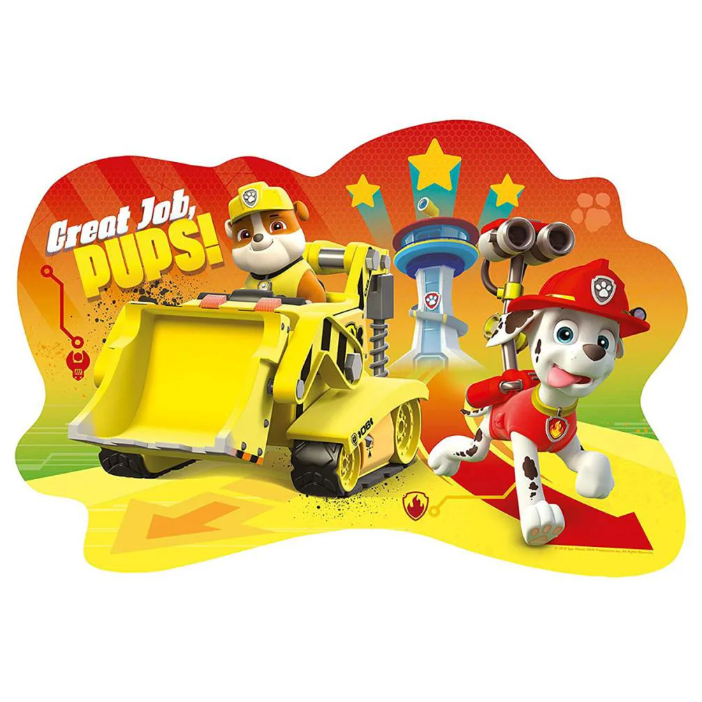 Paw Patrol 4 In A Box Large Shaped Jigsaw Puzzles Extra Image 1