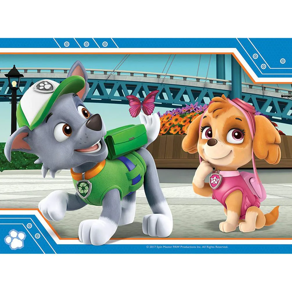 Paw Patrol 4 In A Box Jigsaw Puzzles Extra Image 1