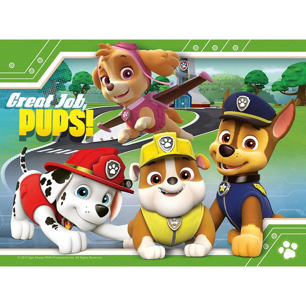 Paw Patrol 4 In A Box Jigsaw Puzzles Extra Image 2