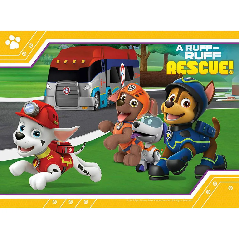 Paw Patrol 4 In A Box Jigsaw Puzzles Extra Image 3