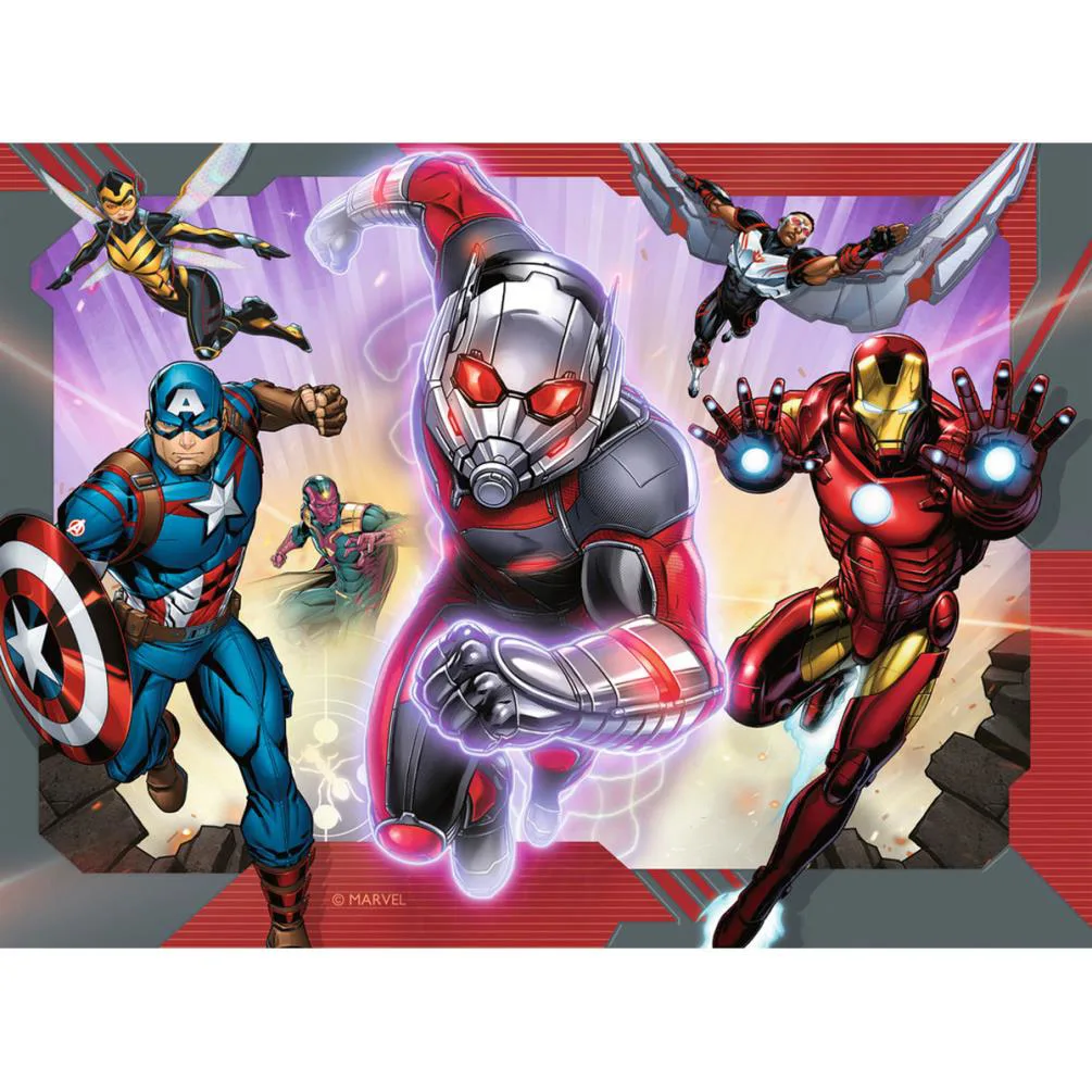 Avengers Assemble 4 in a Box Jigsaw Puzzles Extra Image 1