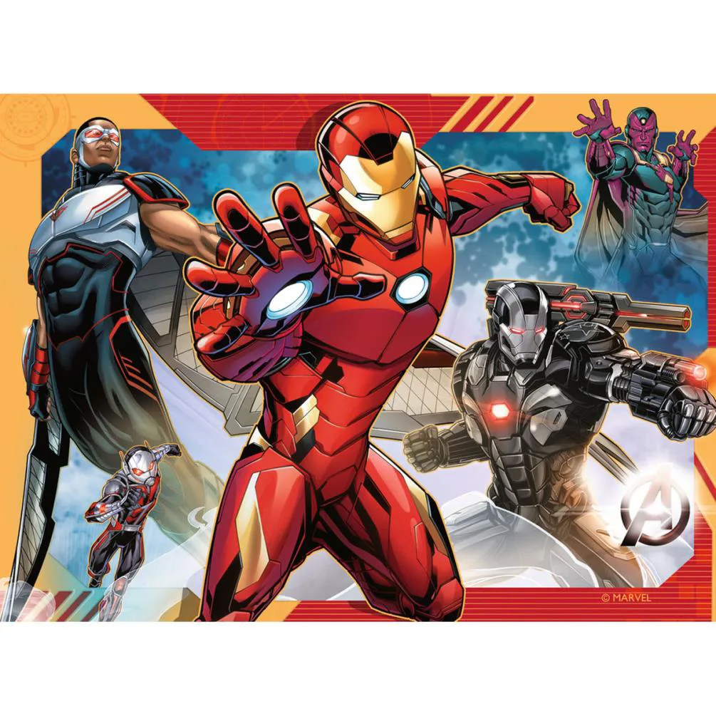 Avengers Assemble 4 in a Box Jigsaw Puzzles Extra Image 2