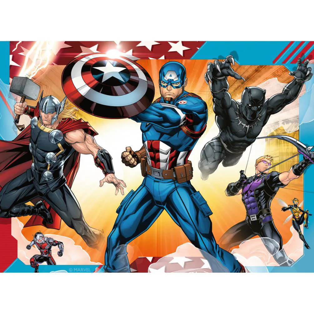 Avengers Assemble 4 in a Box Jigsaw Puzzles Extra Image 3