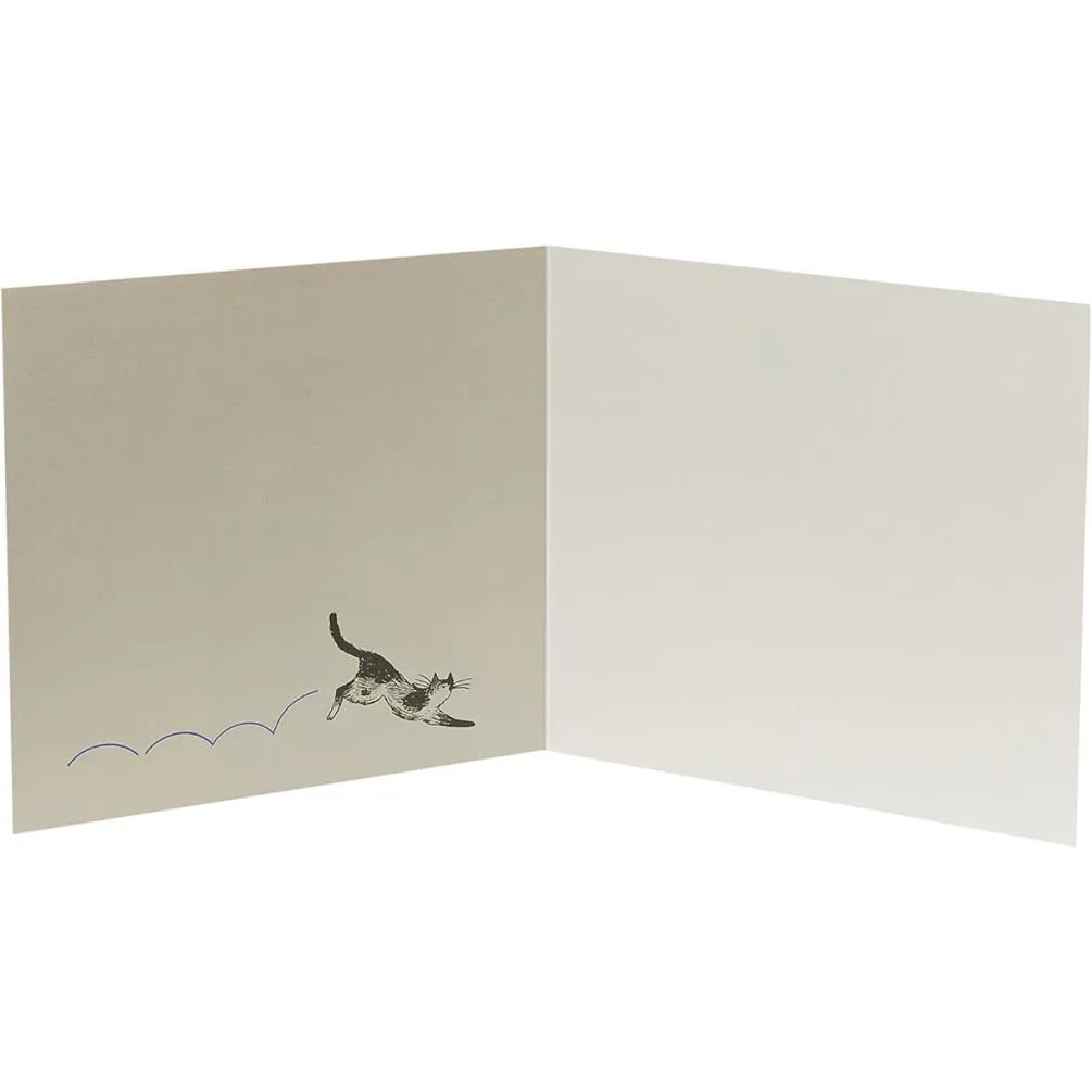 Battersea Cat Humour Birthday Card Extra Image 1