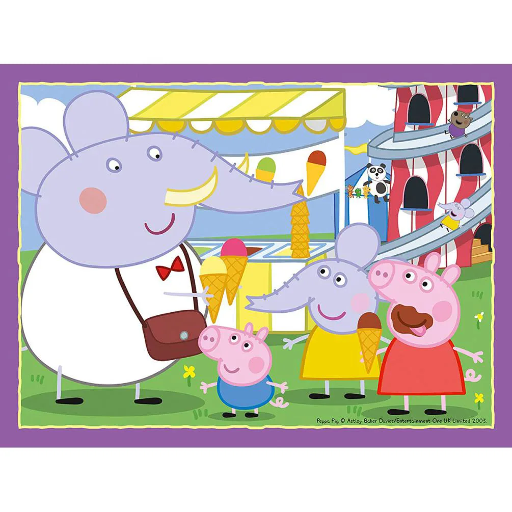 Peppa Pig 4 In A Box Jigsaw Puzzle Extra Image 3