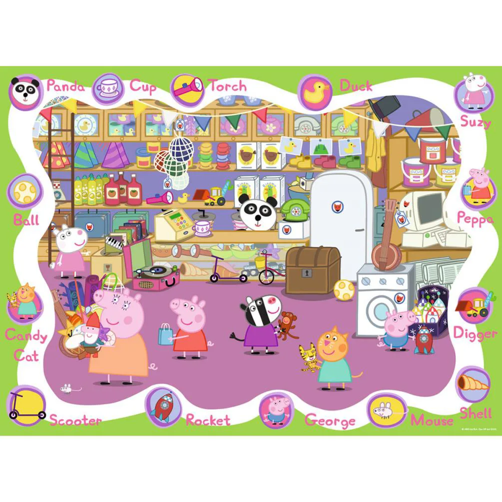 Peppa Pig 16pc My First Floor Jigsaw Puzzle Extra Image 1