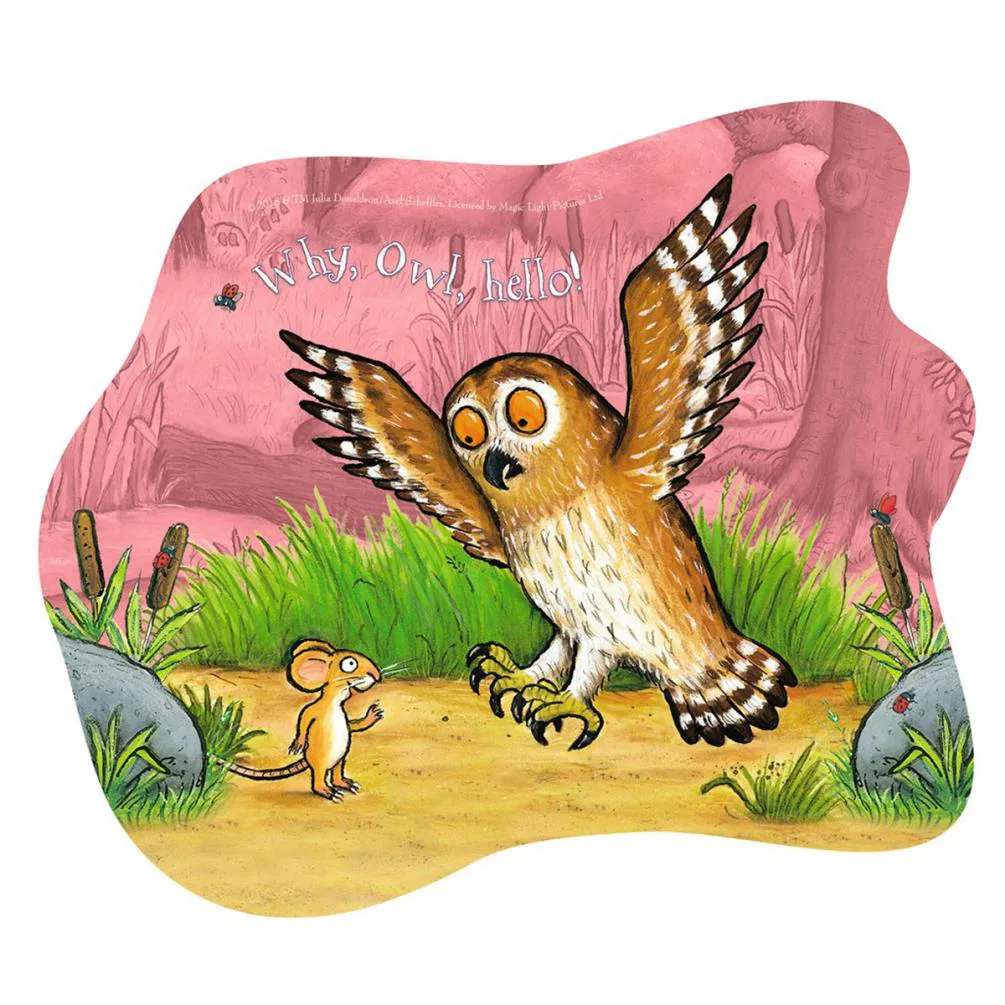 The Gruffalo 4 in a Box Shaped Puzzles Extra Image 1