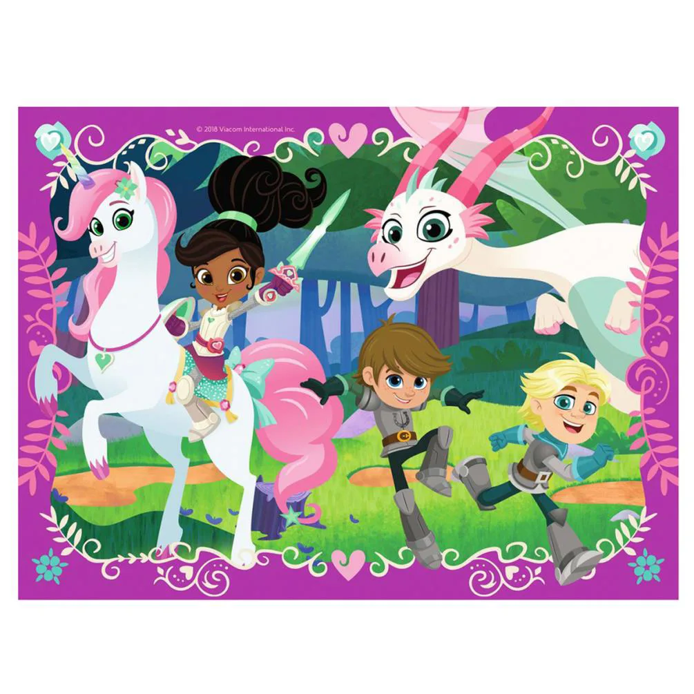 Nella The Princess Knight 4 in a Box Jigsaw Puzzles Extra Image 2