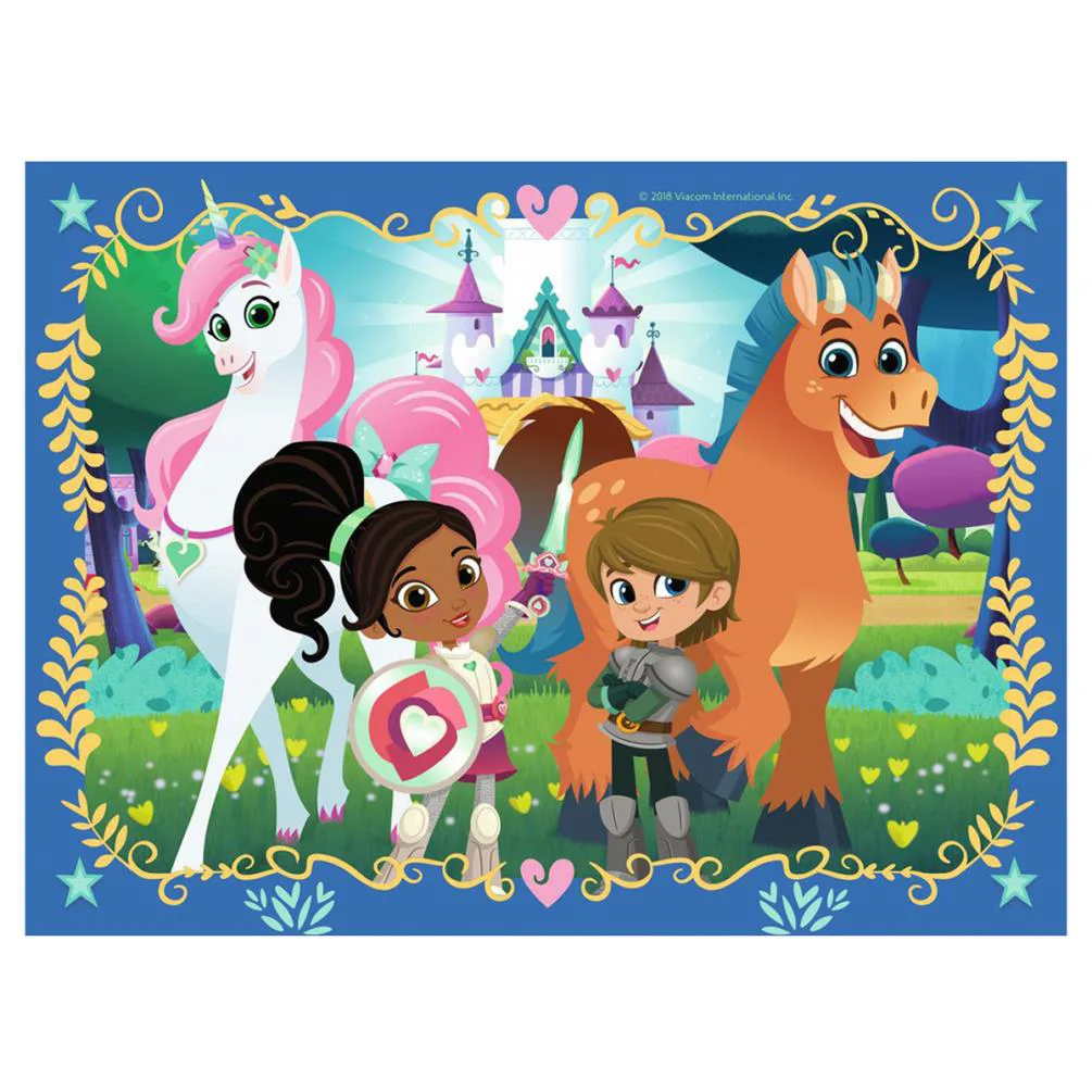 Nella The Princess Knight 4 in a Box Jigsaw Puzzles Extra Image 3