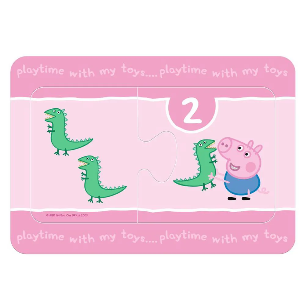 Peppa Pig My First Match & Count Jigsaw Puzzles Extra Image 1