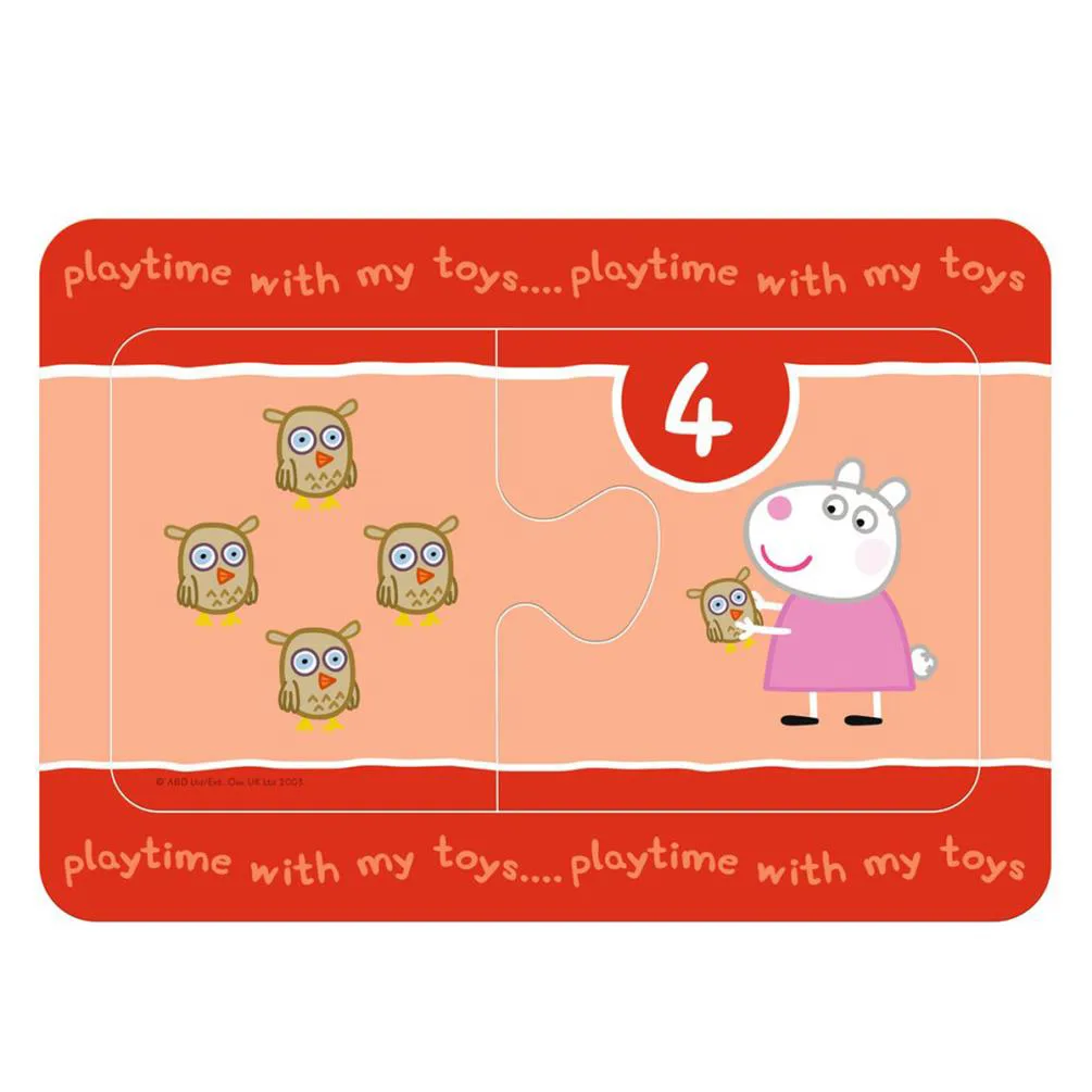 Peppa Pig My First Match & Count Jigsaw Puzzles Extra Image 3