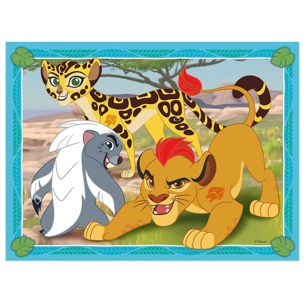 Disney Lion Guard 4 x 24pc Jigsaw Puzzles Extra Image 3