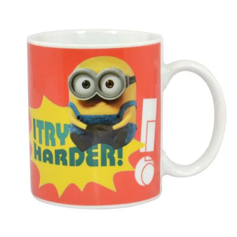 I Try Harder Minions Mug Extra Image 1
