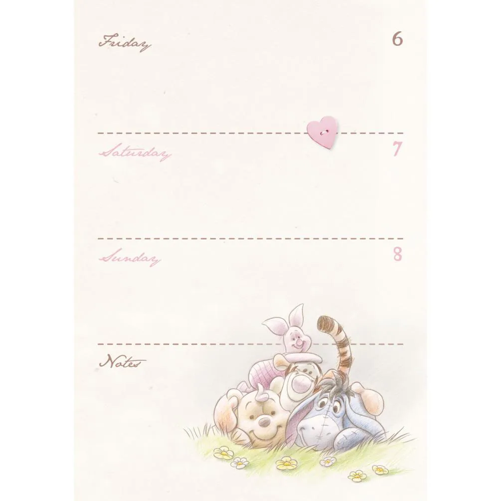 Winnie the Pooh 2017 A5 Diary Extra Image 2